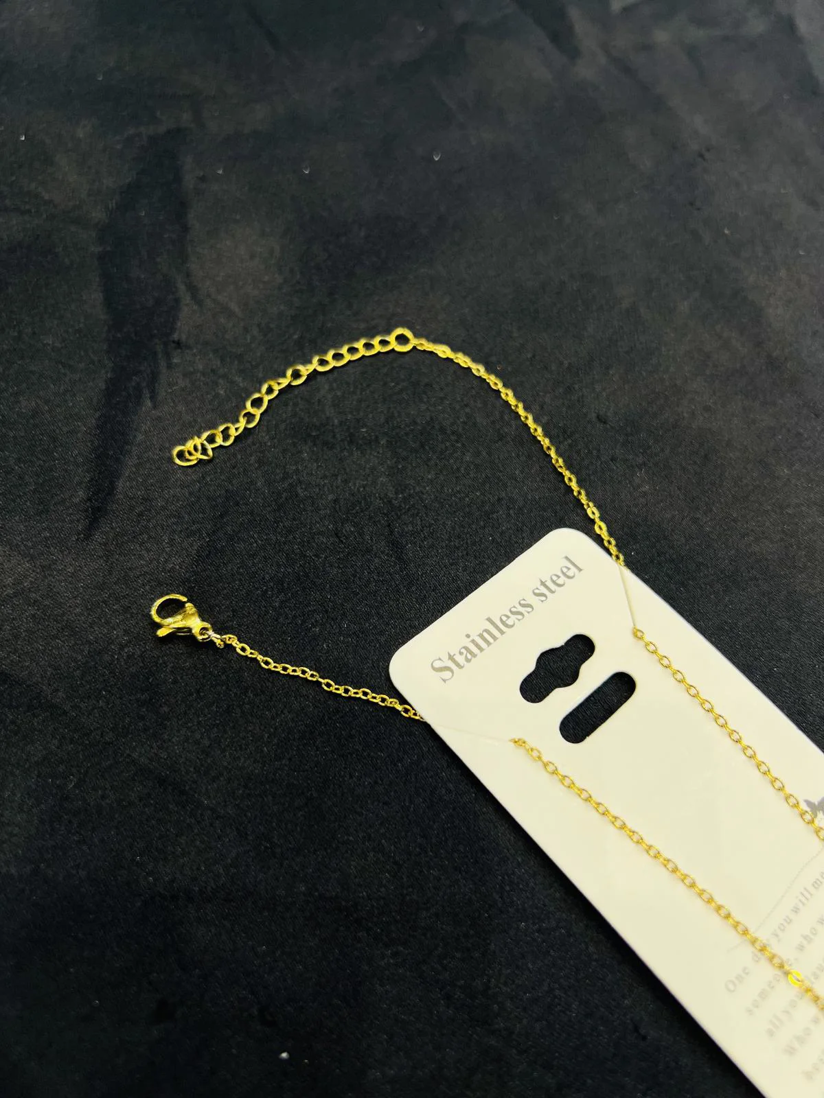 Stainless Steel Elegant Onyx Pendant