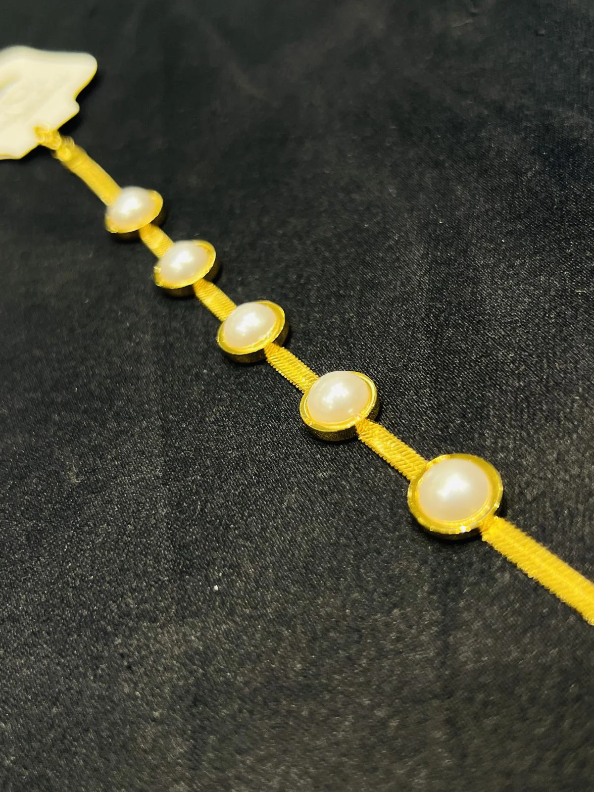 Stainless Steel Pearl Bracelet